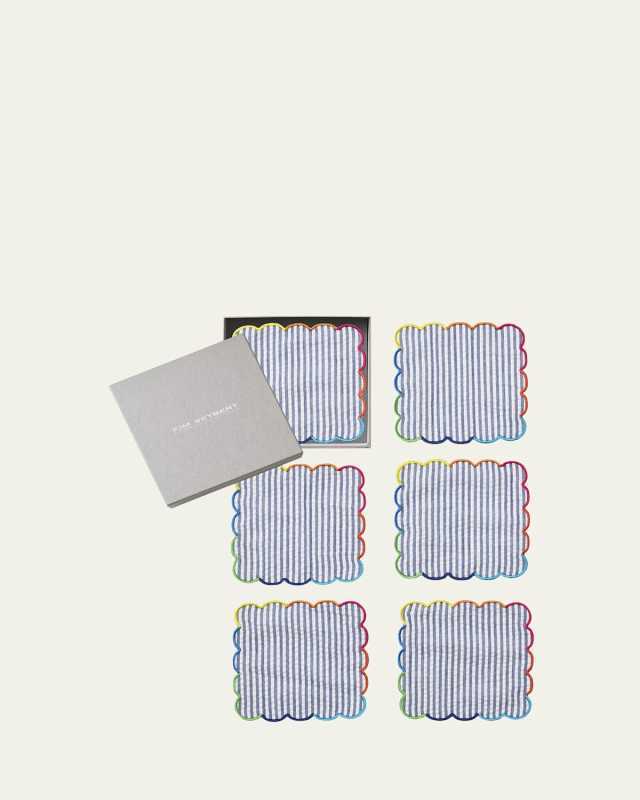 Fiesta Cocktail Napkins, Set of 6
